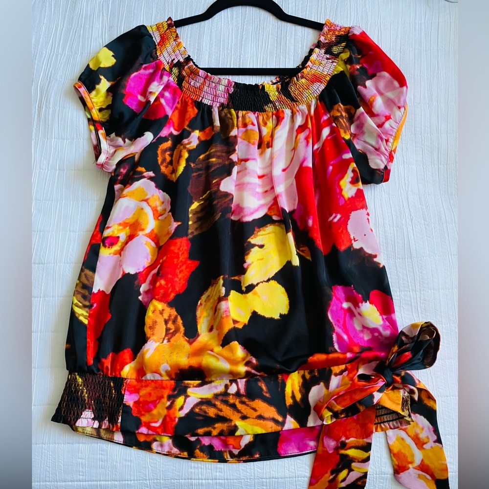 NY&Co Bow Shirt